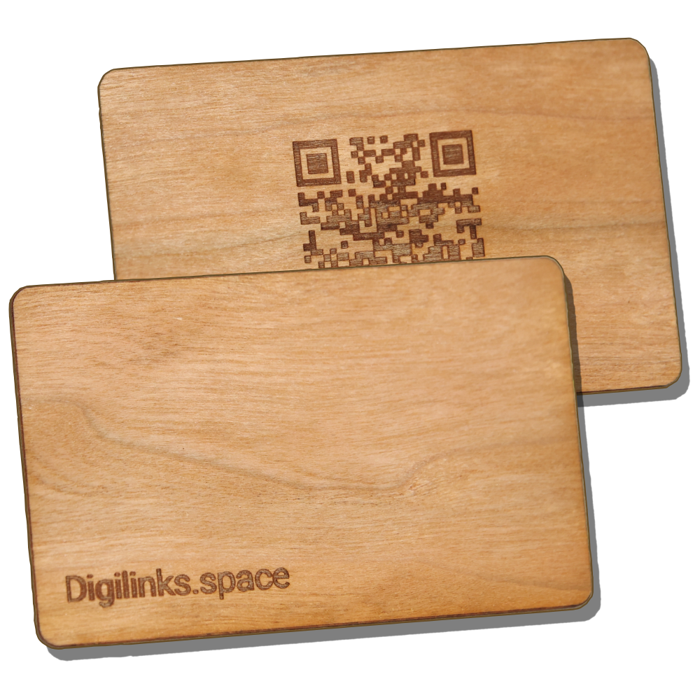 Digilinks Wooden NFC Card